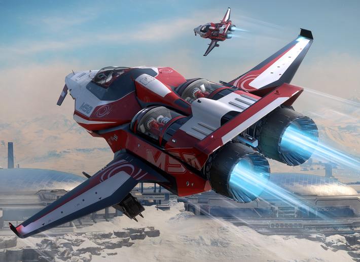 Extras Origin M50 3.10 Flyable Roberts Space Industries Follow